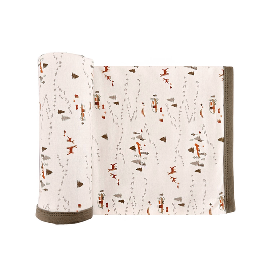 Reversible blanket | into the woods