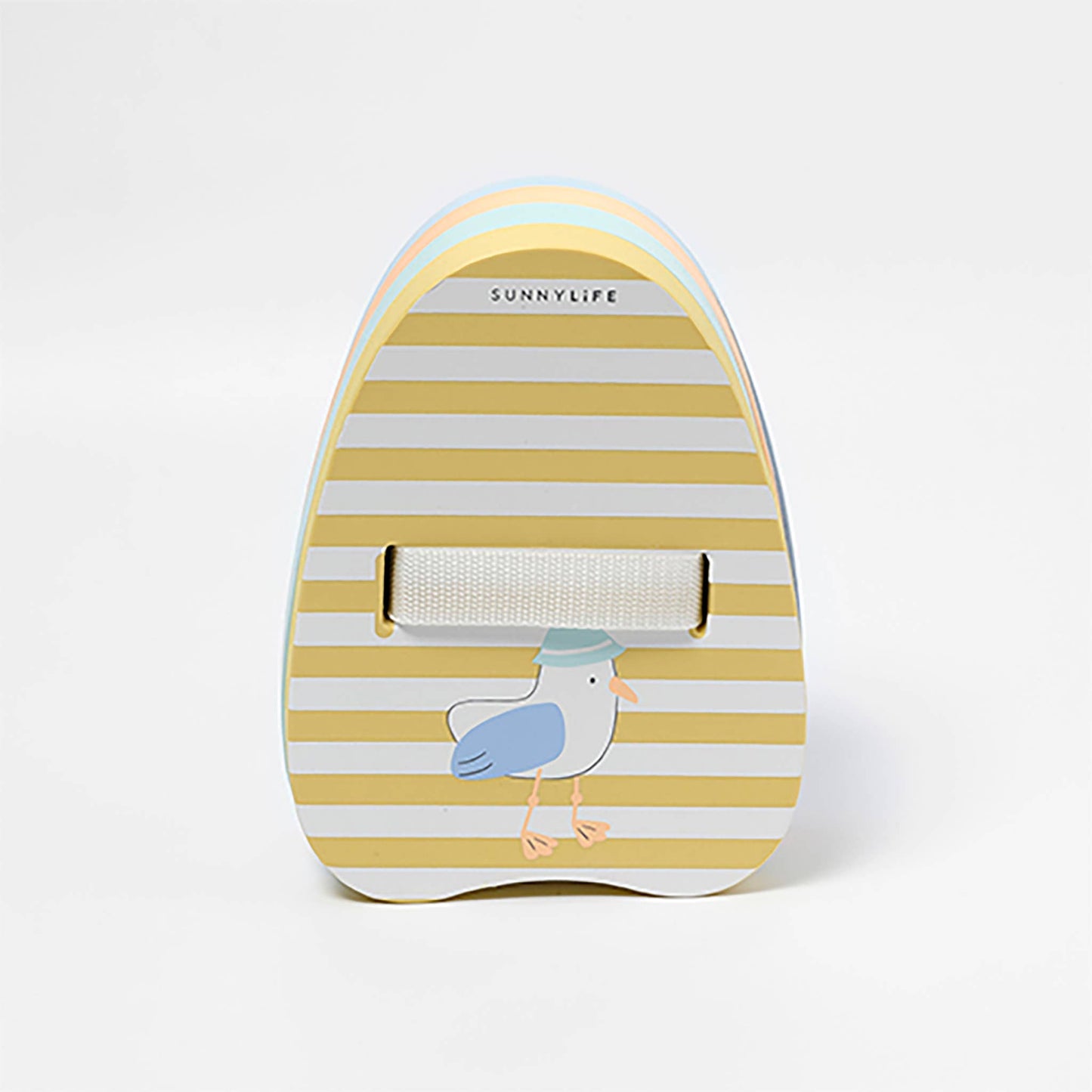 Bubble Back Float Sid the Seagull Mustard Stripe