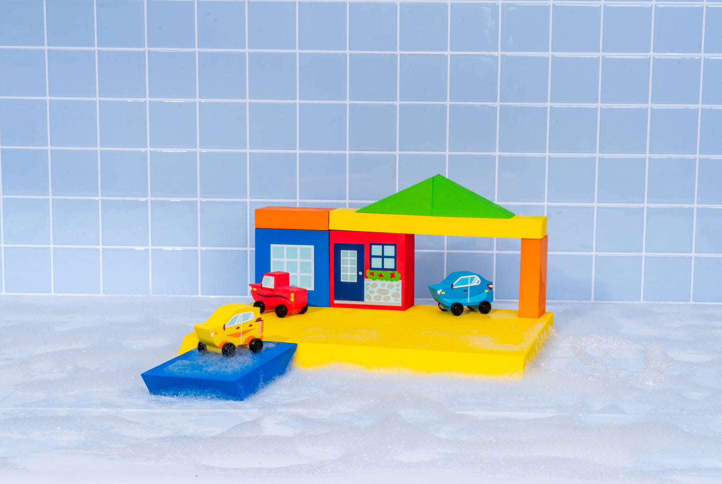 BathBlocks Floating Cars Set
