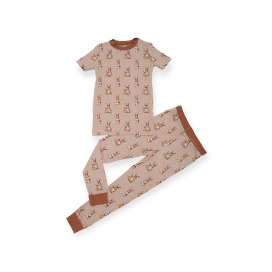 Somebunny Loves You Short Sleeve Pajamas