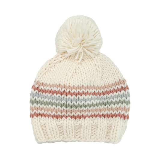 Stripe Hat Pastel | Kid & Baby Beanie Fall Spring
