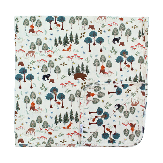 In the Woods Luxury Bamboo Blanket