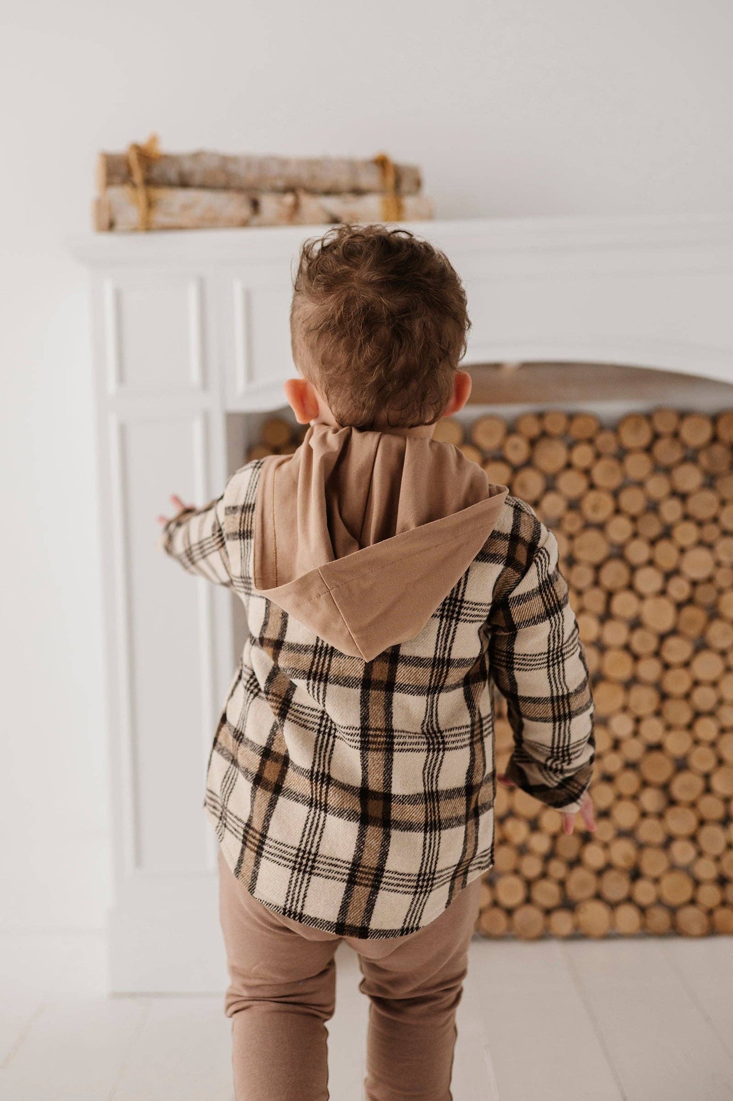 Hooded Shacket Baby/Kids Clothing Fall 2025