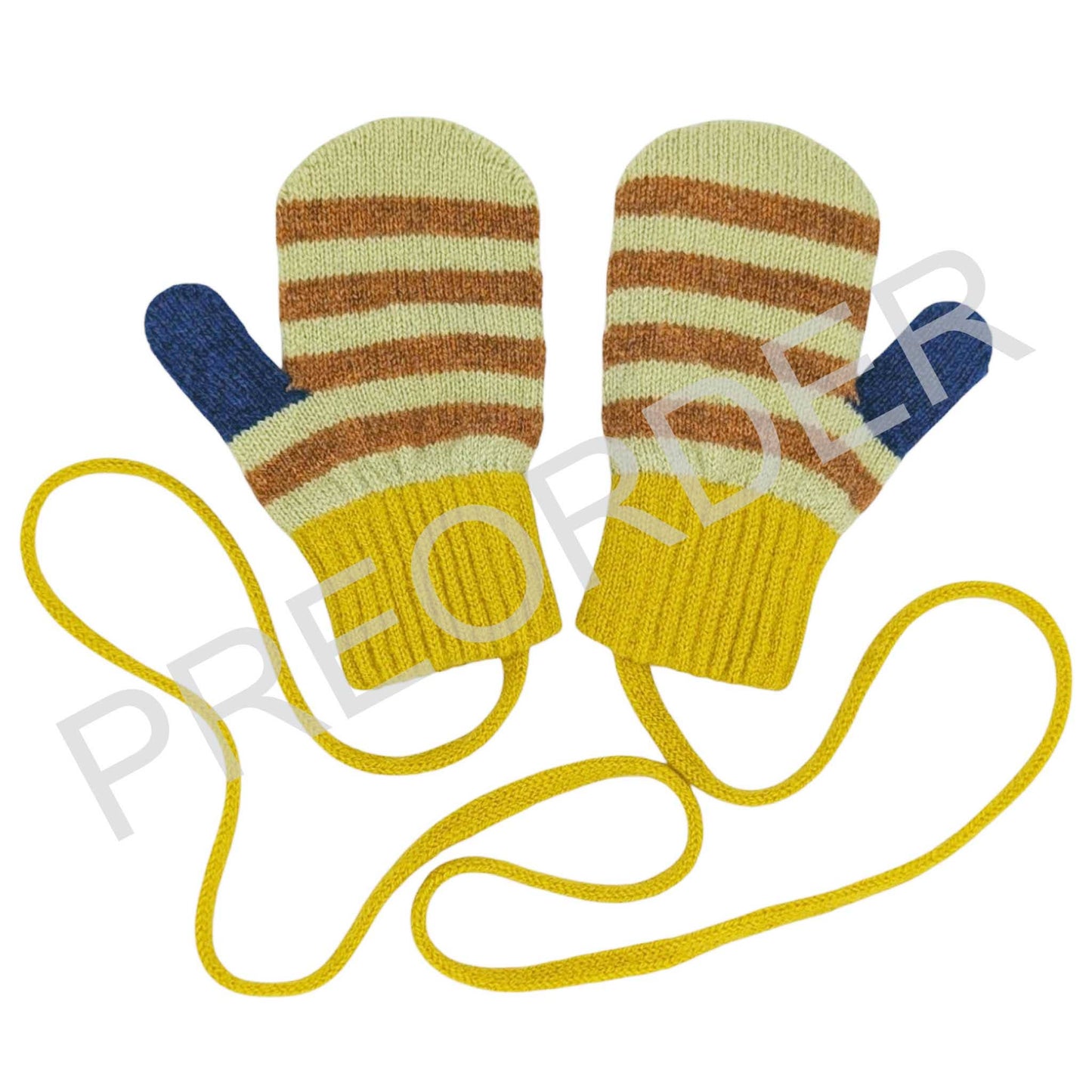Kids' Patterned Lambswool Mittens & Gloves