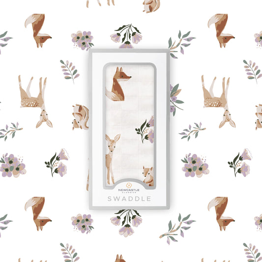 Sierra Fox and Deer Swaddle