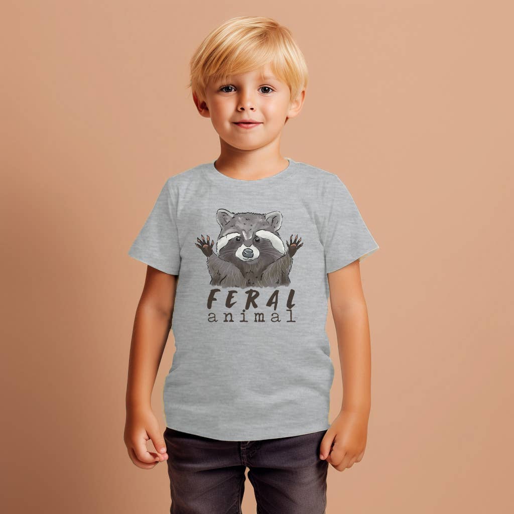 "Feral Animal" Raccoon Woodland Outdoor Kid Clothing Summer