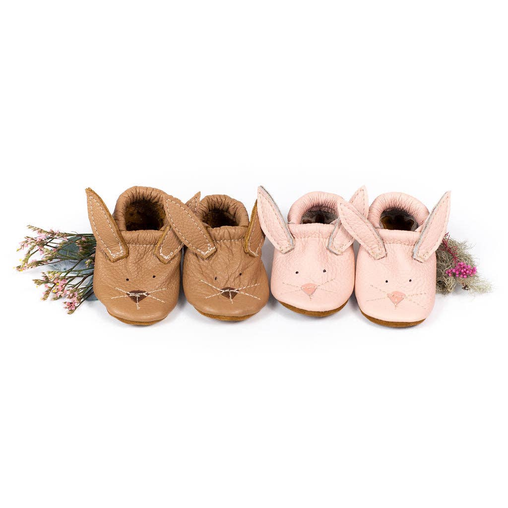 Pink Bunnies Critters Baby Booties & Toddler Shoes