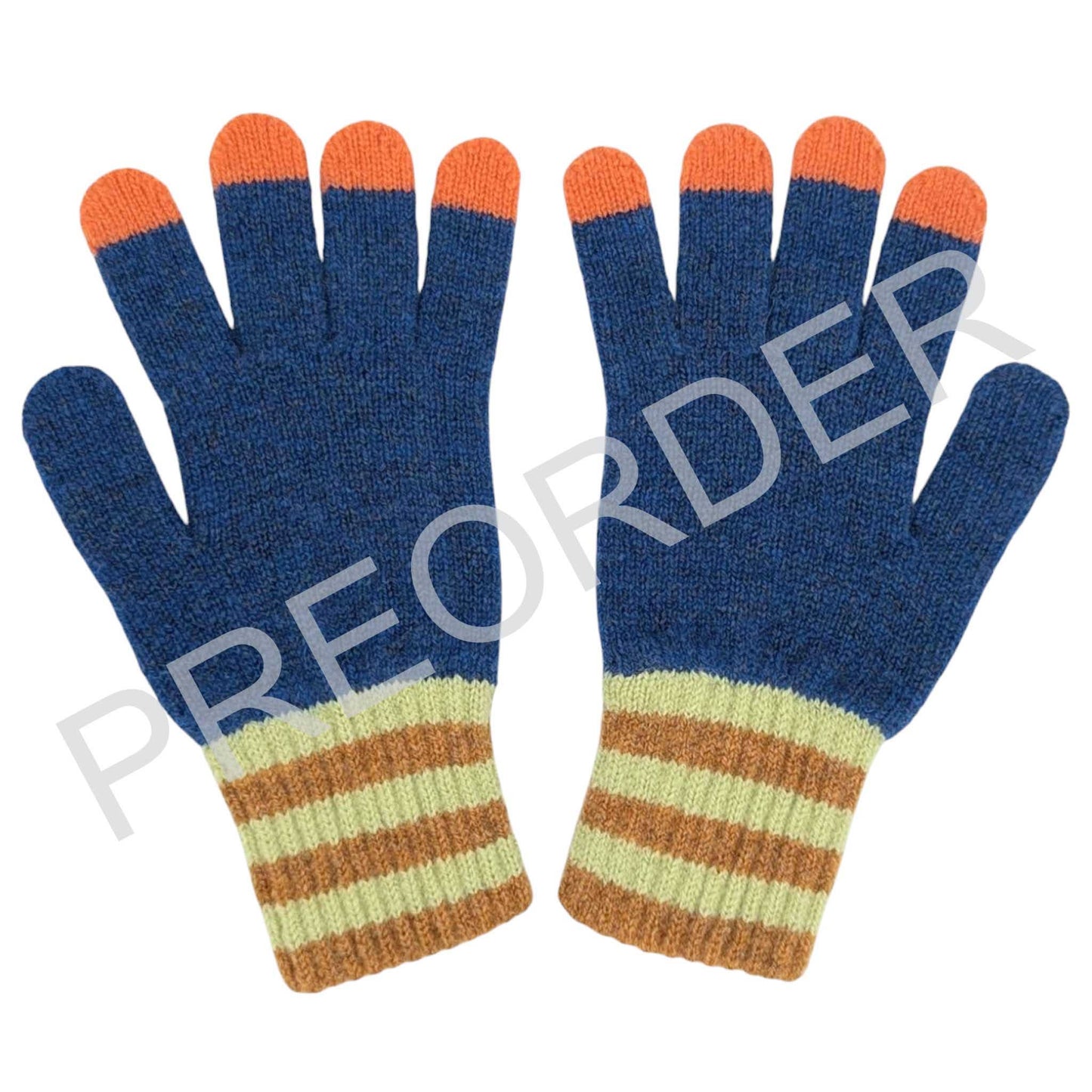 Kids' Patterned Lambswool Mittens & Gloves