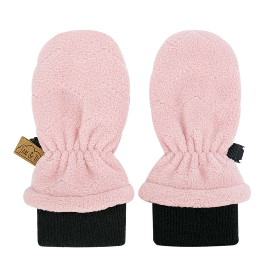 Dusty Pink | Fleece Mittens