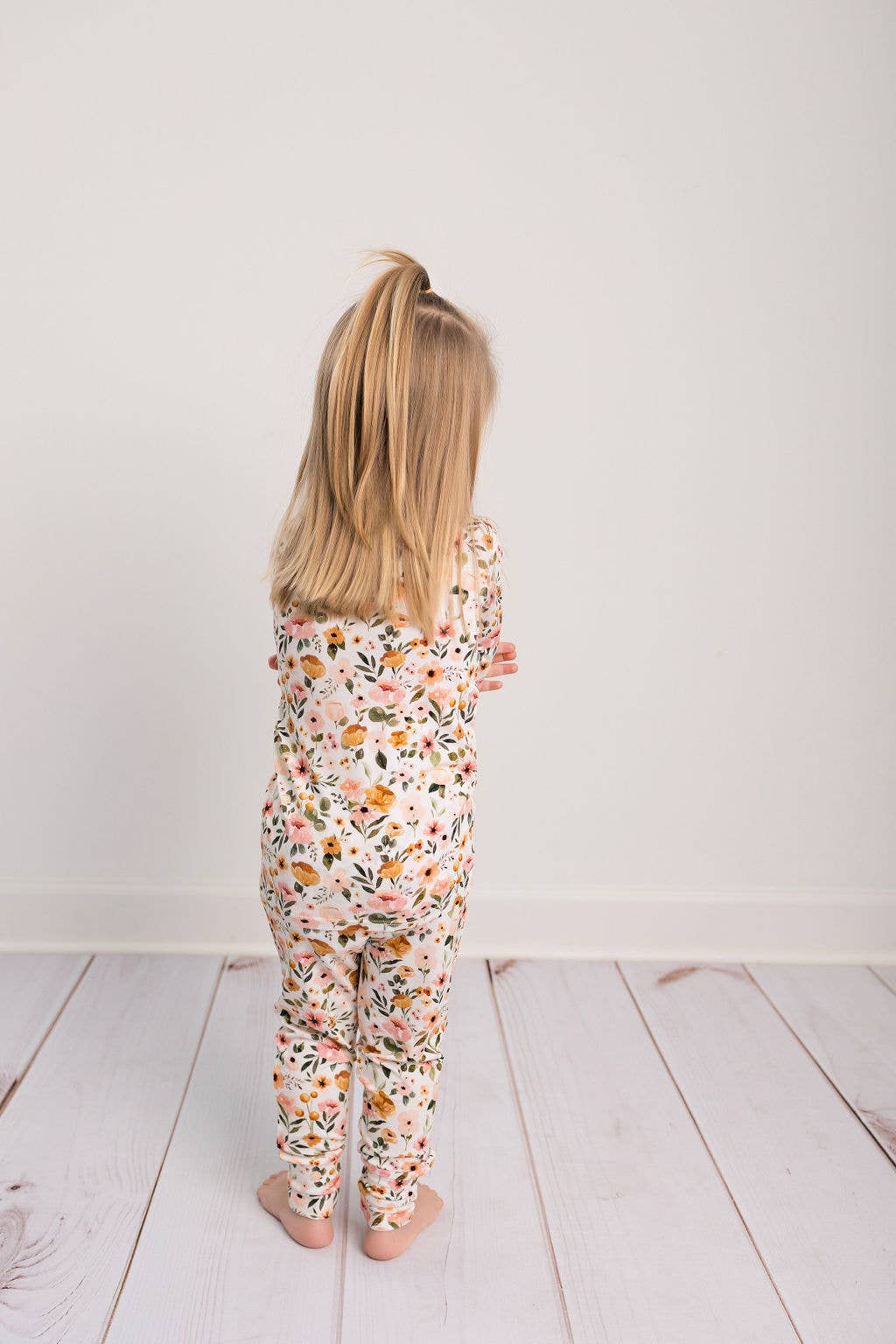 Bamboo Toddler Two-Piece Pajama Boho Floral