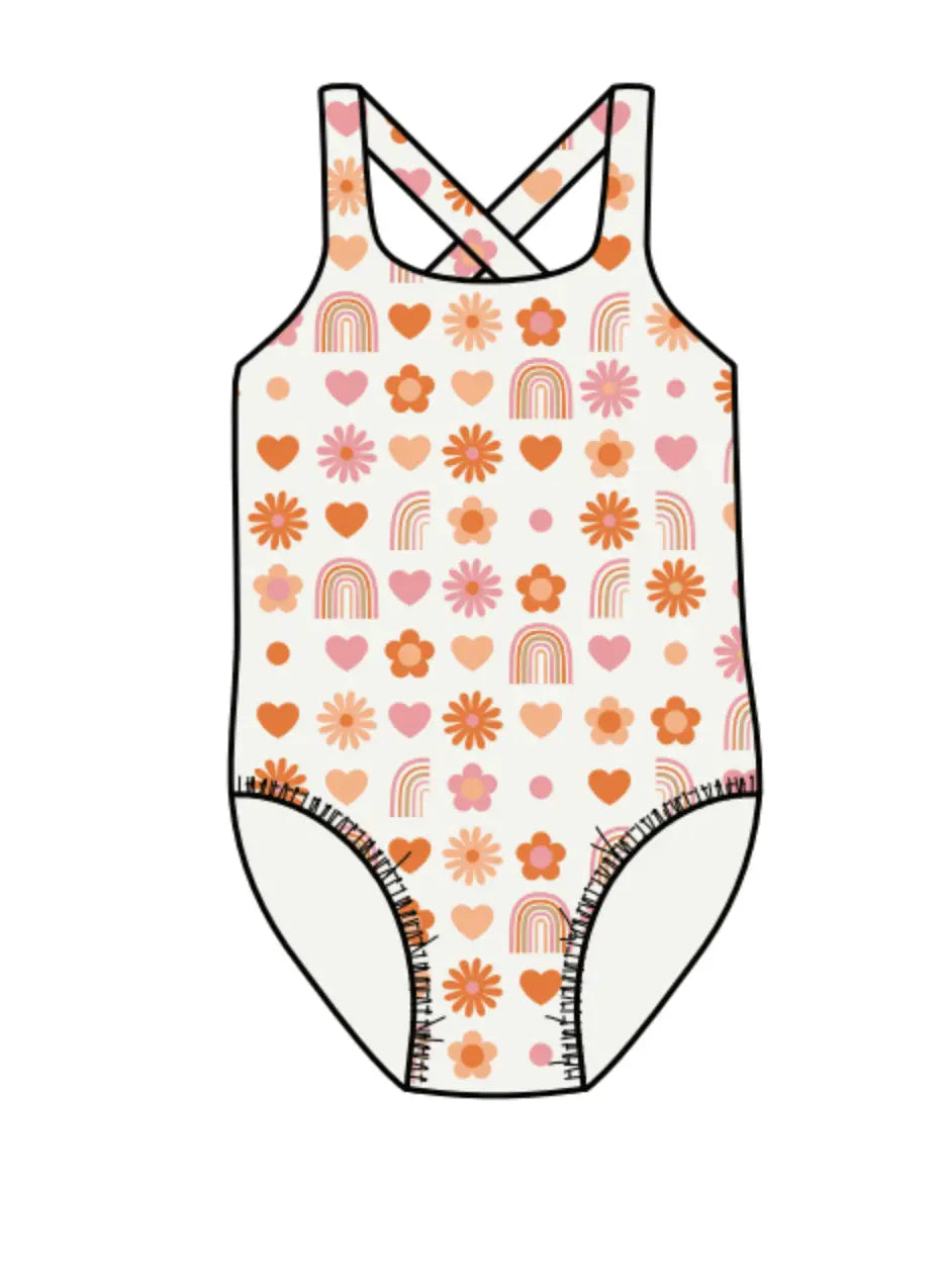 One Piece Swimsuit - Daisy Days