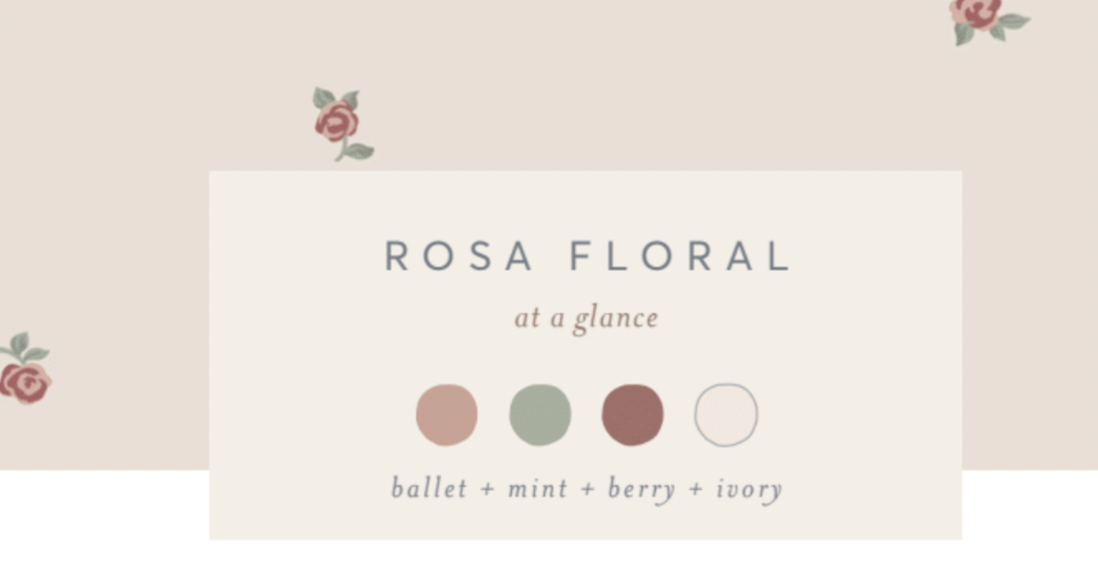Organic Kids Fay Ruffle Waist Short | Rosa Floral