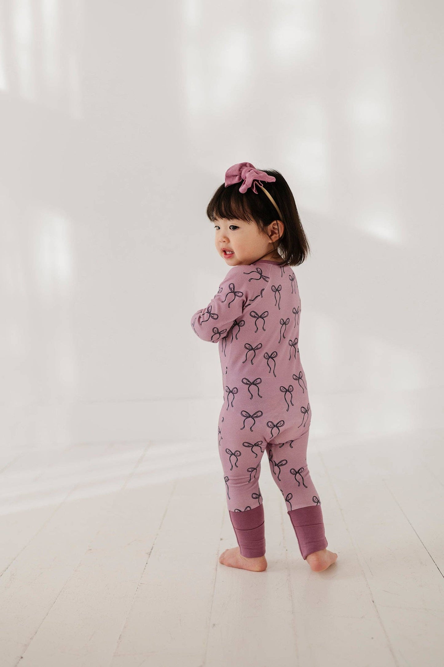 Long Sleeve Zip Romper Bamboo Baby/Kids Clothing Fall 2025