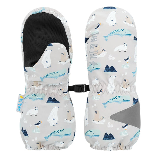 Polar Pals | Cozy-Dry Waterproof Rain Mittens