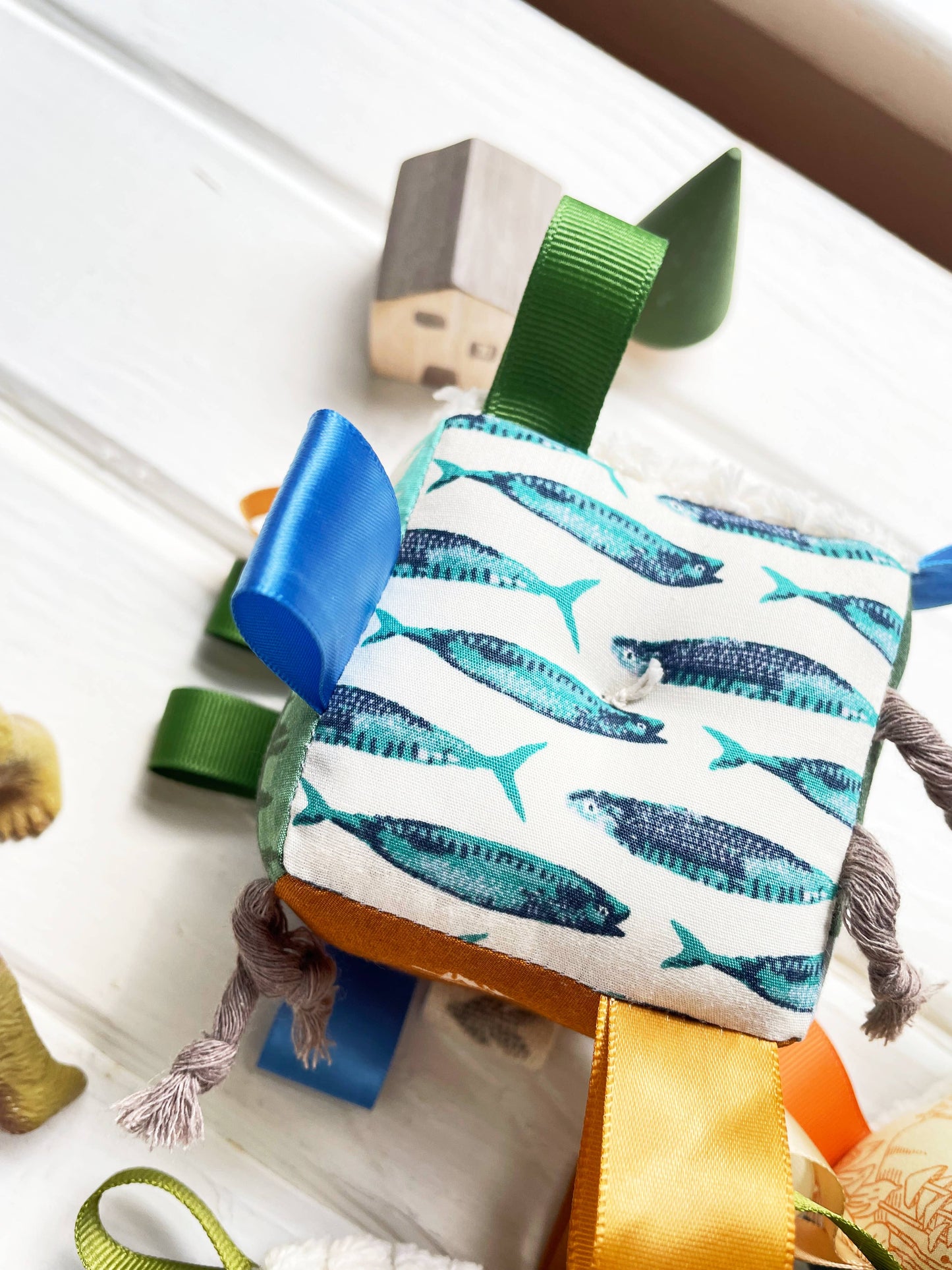 River Bear Tree Baby Block Sensory Toy