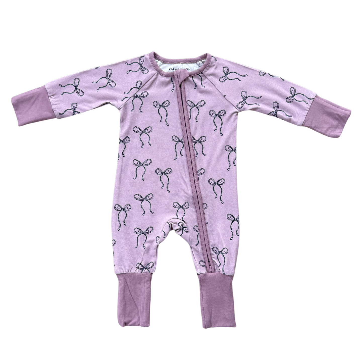 Long Sleeve Zip Romper Bamboo Baby/Kids Clothing Fall 2025