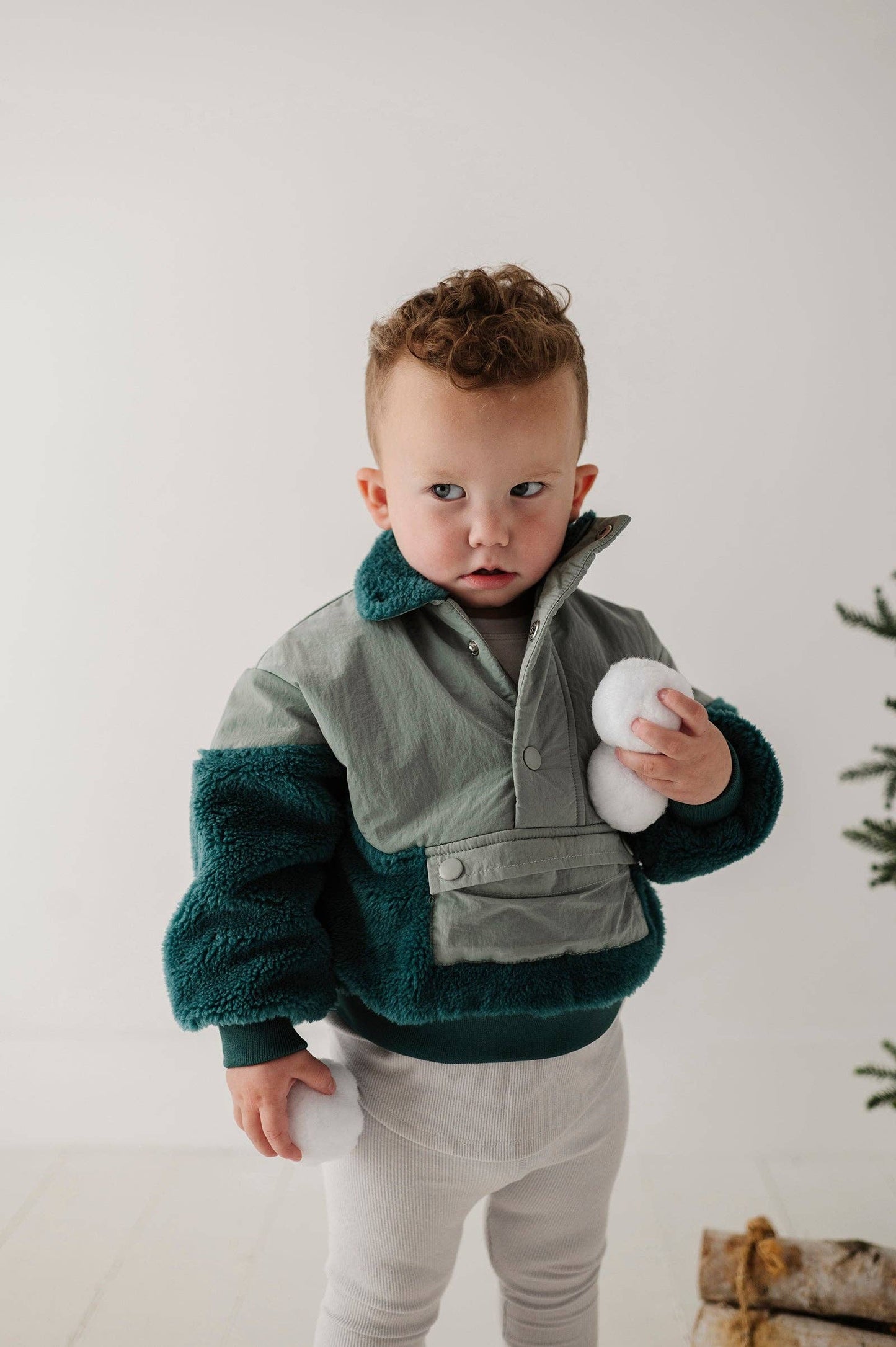 Sherpa Pullover Baby/Kids Clothing Fall 2025