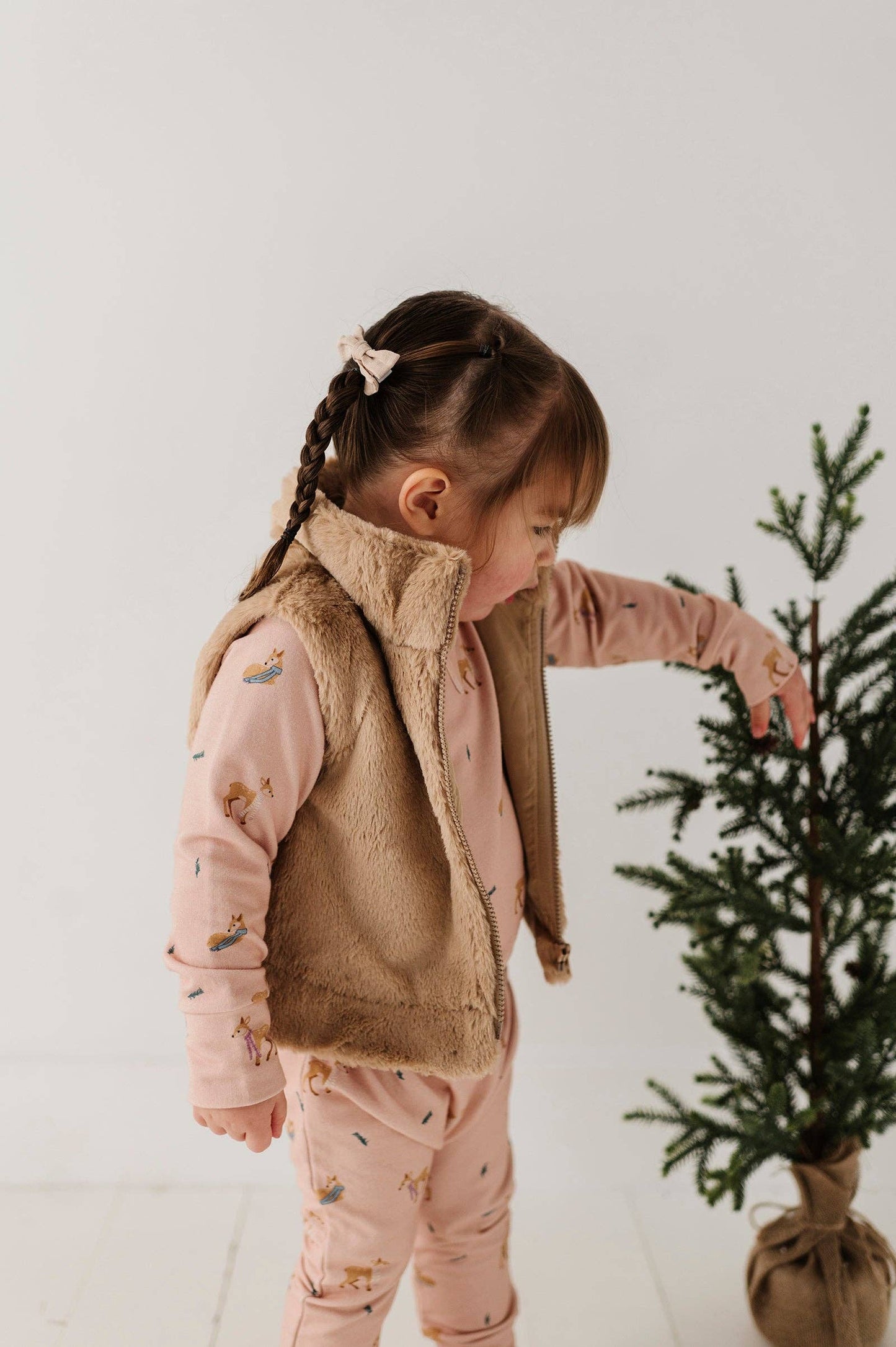 Fur Vest Baby/Kids Clothing Fall 2025