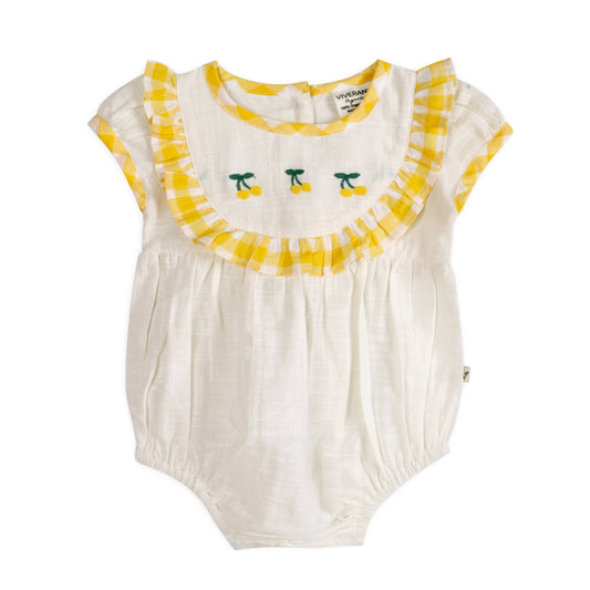Josephine Lemons Baby Romper + Headband (Organic)