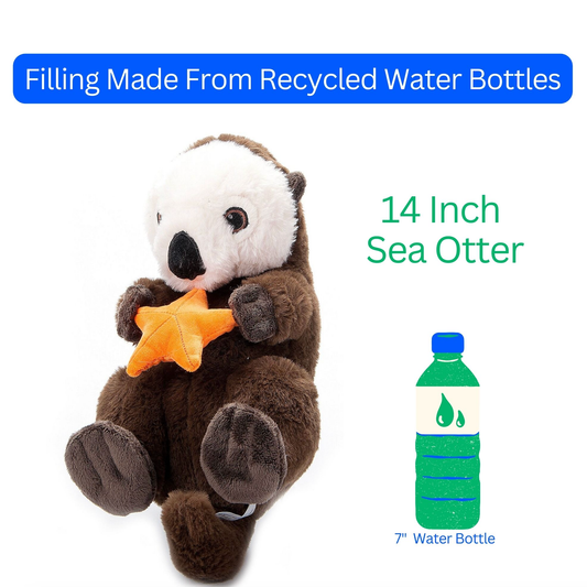 Earth Keeperz Sea Otter medium 14"