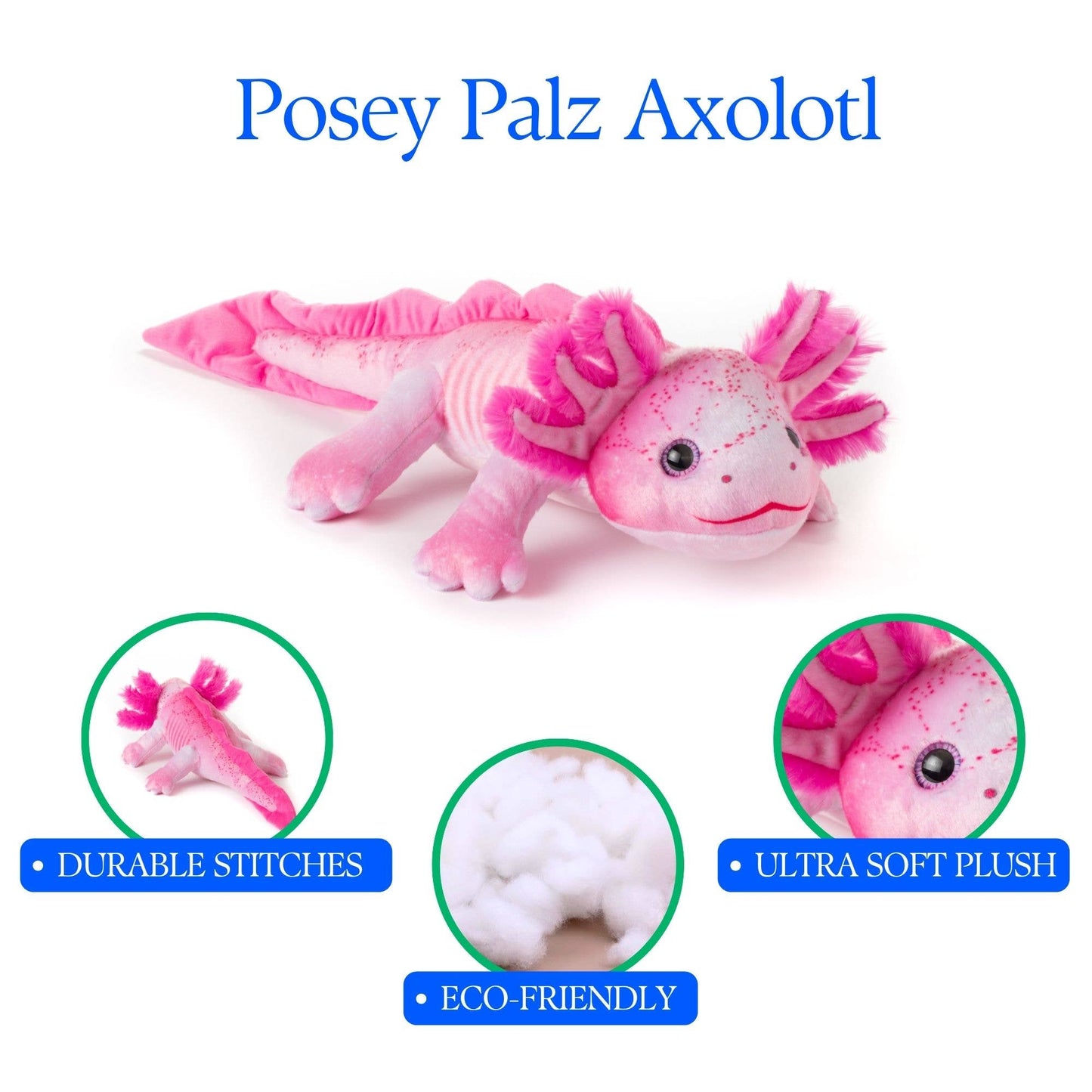 Bendy Axolotl Plush