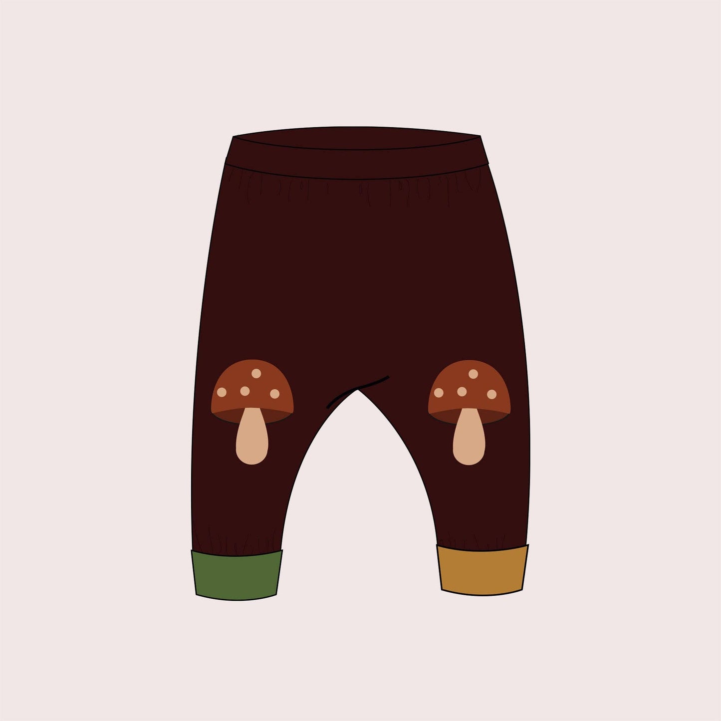 Toadstool Knee Patch Joggers