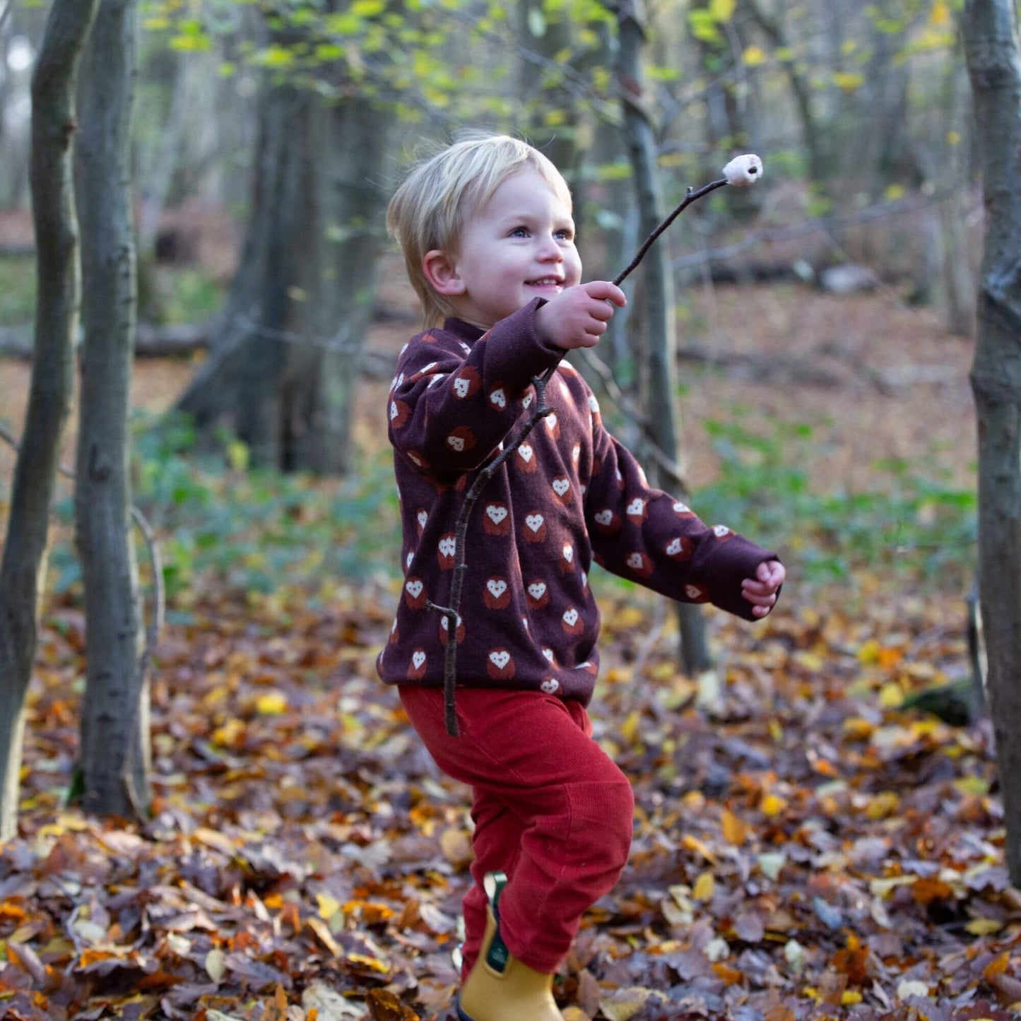 Brown Owl Knitted Jumper