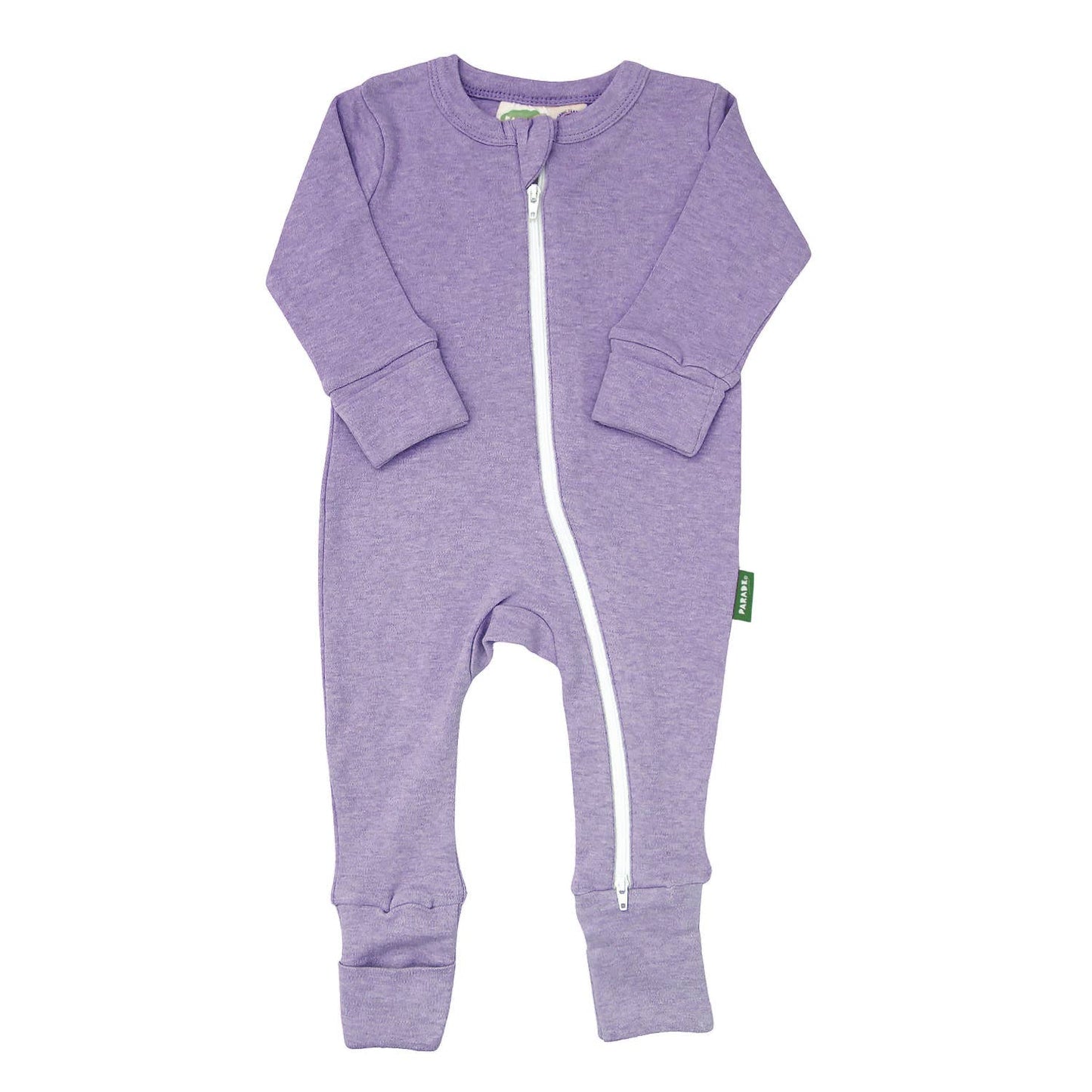 Snuggle Soft Melange '2-Way' Zipper Romper