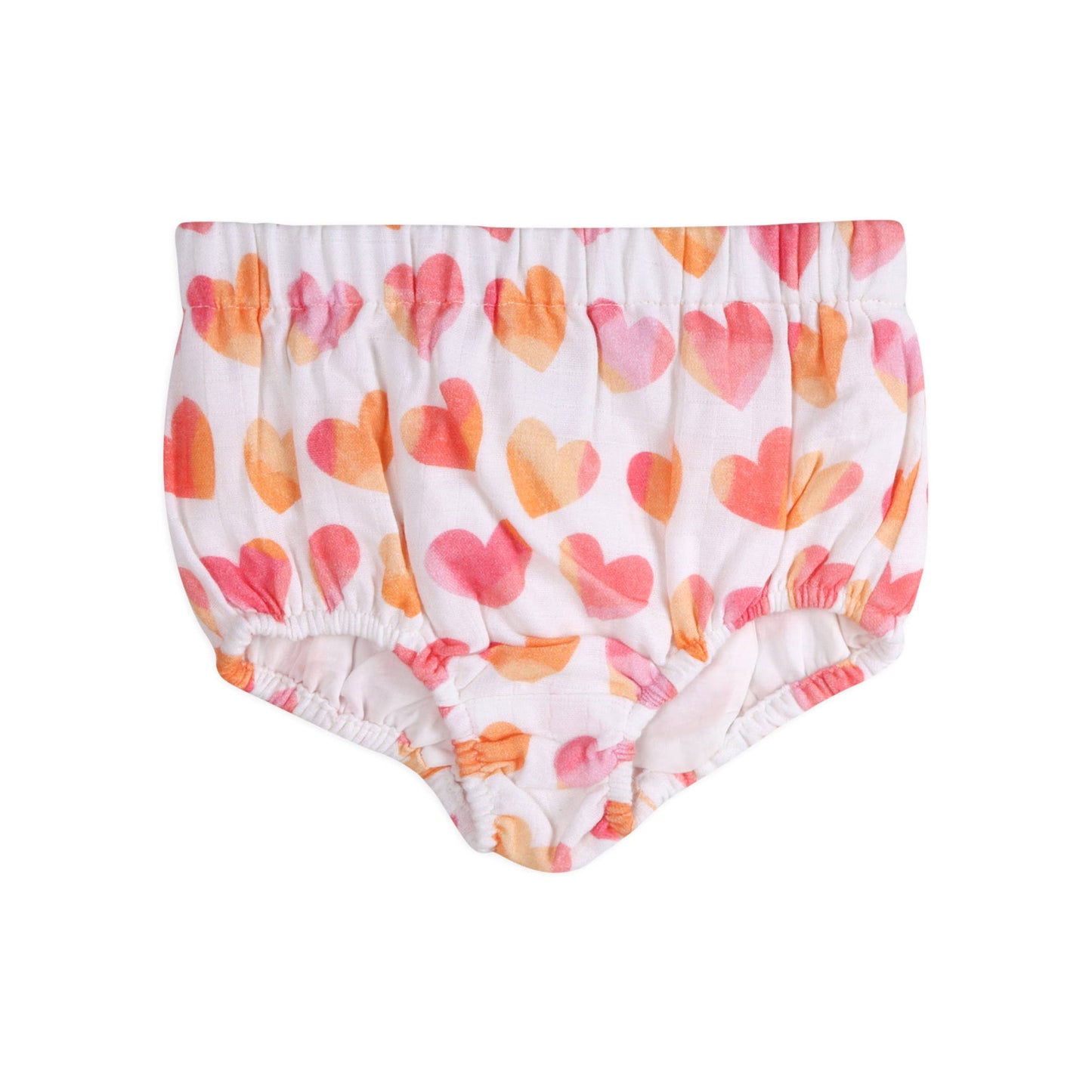 Hearts Baby Dress + Bloomer (Organic)