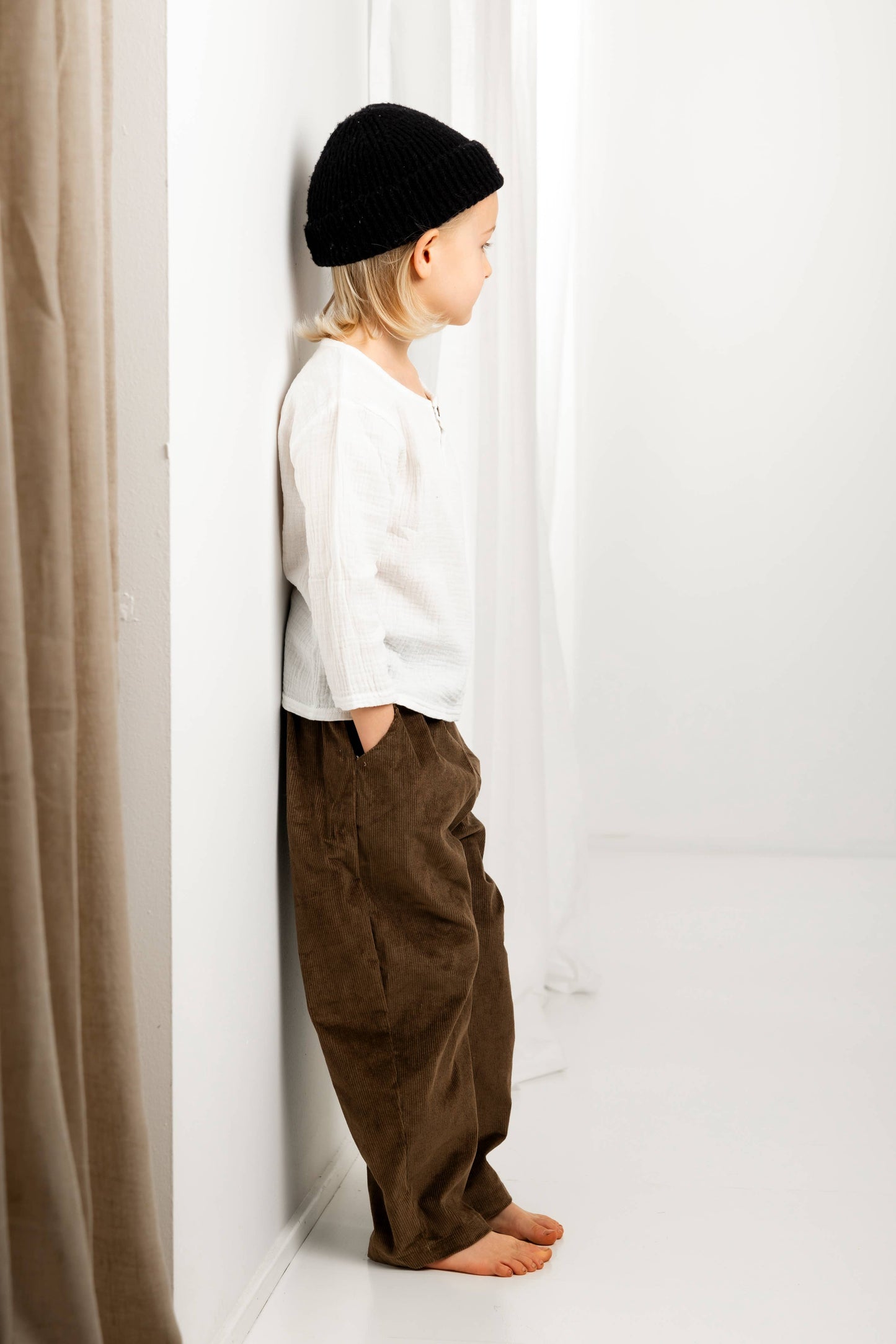Annie & Charles® TOBY cotton trousers