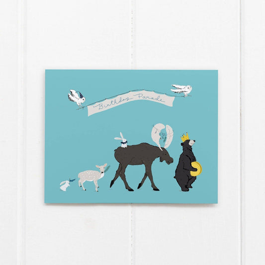 Birthday Parade Greeting Card