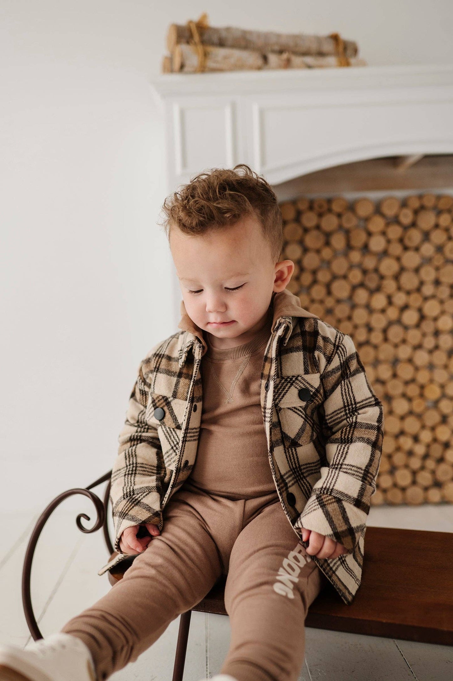 Hooded Shacket Baby/Kids Clothing Fall 2025