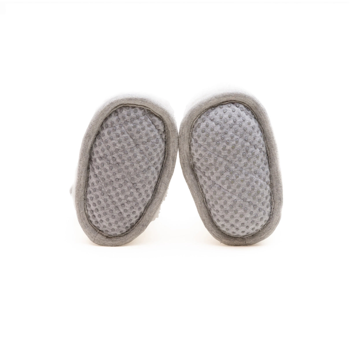 Fuzzy Fleece Stay-On Booties | Ivory