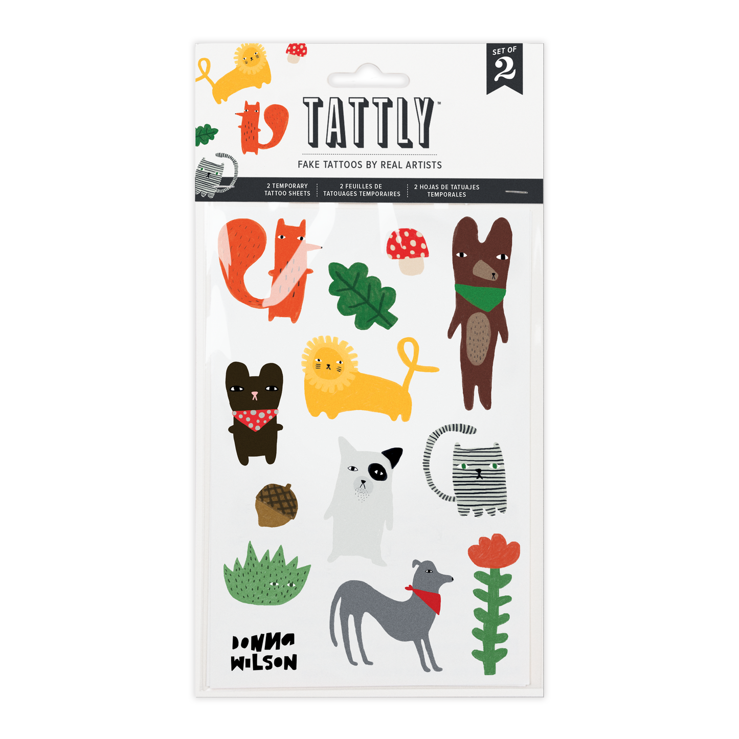 Tattly Sheet | Creature Crew