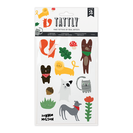 Tattly Sheet | Creature Crew