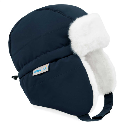 Kids Insulated Winter Hats | Dark Navy