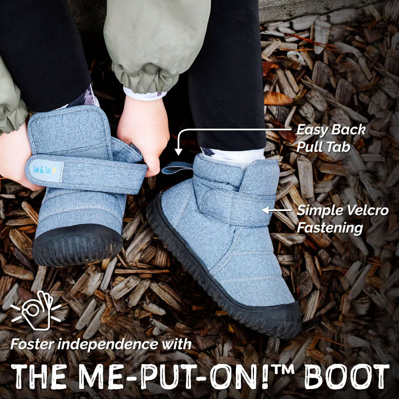 Kids Insulated Ankle Boots | Bear