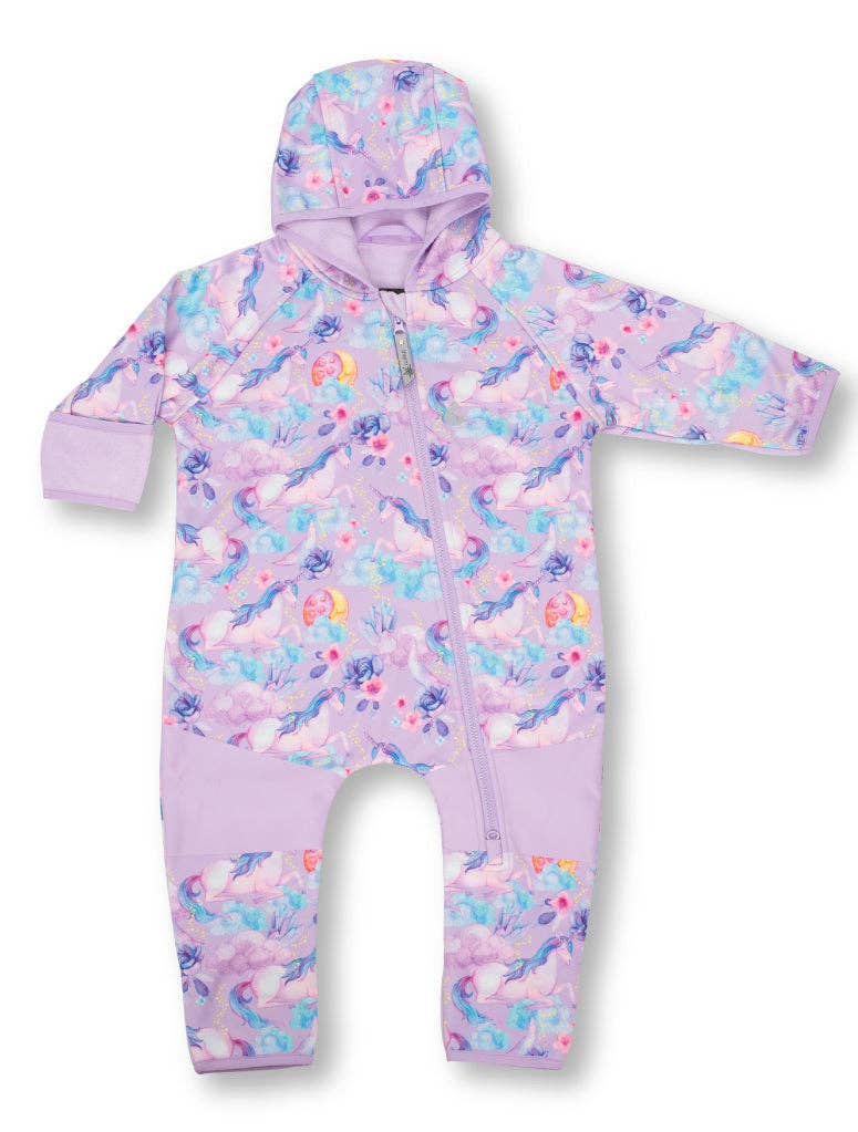 All-Weather Fleece Onesie - Unicorn Dream | Waterproof Windp