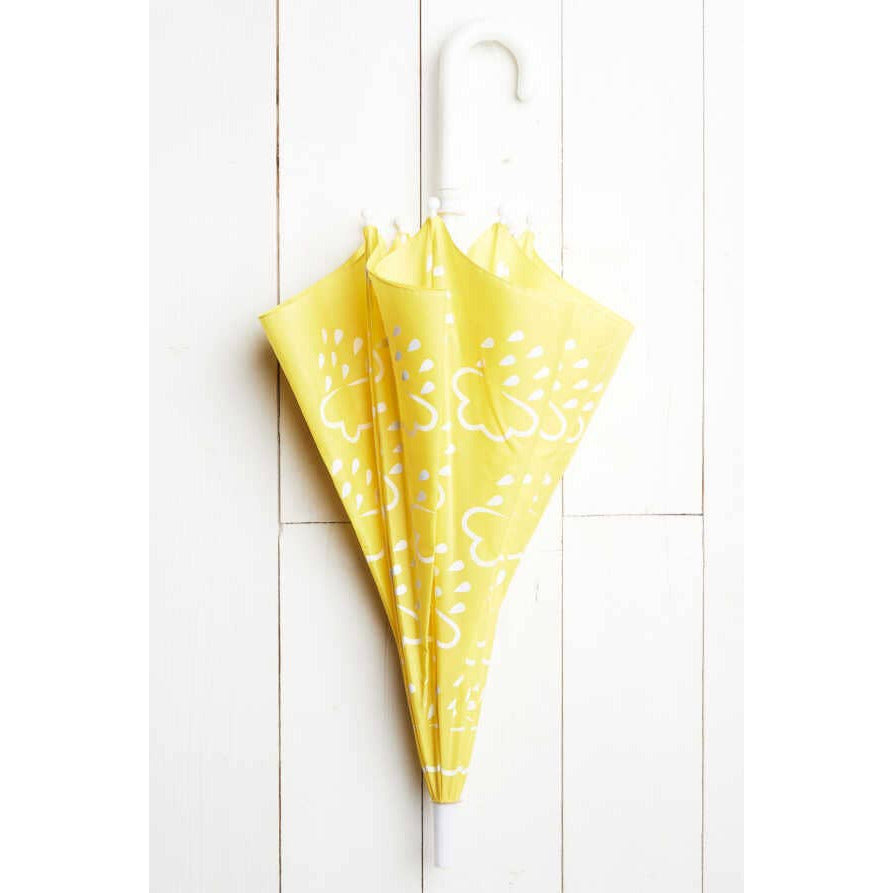 Color Revealing Umbrella for Kids | Yellow