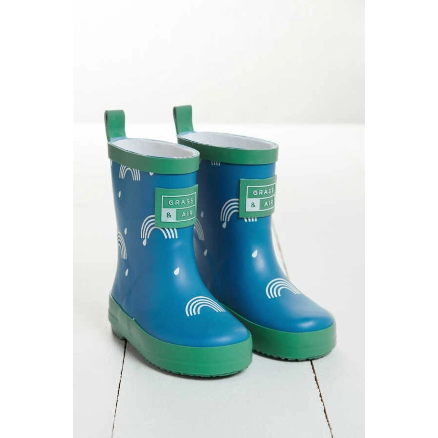 Color Changing Rubber Rain Boots | Royal Blue