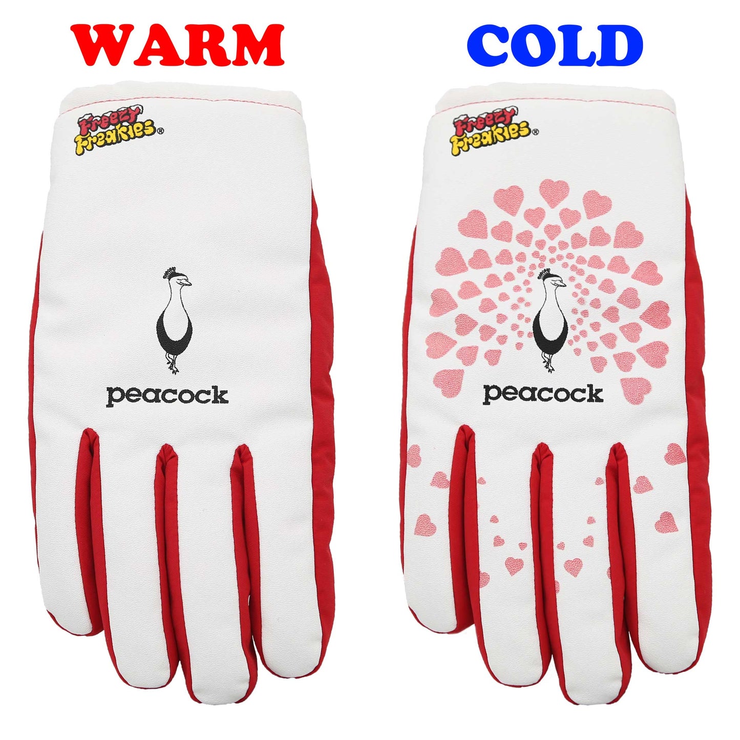 Color Changing Winter Gloves | Peacock