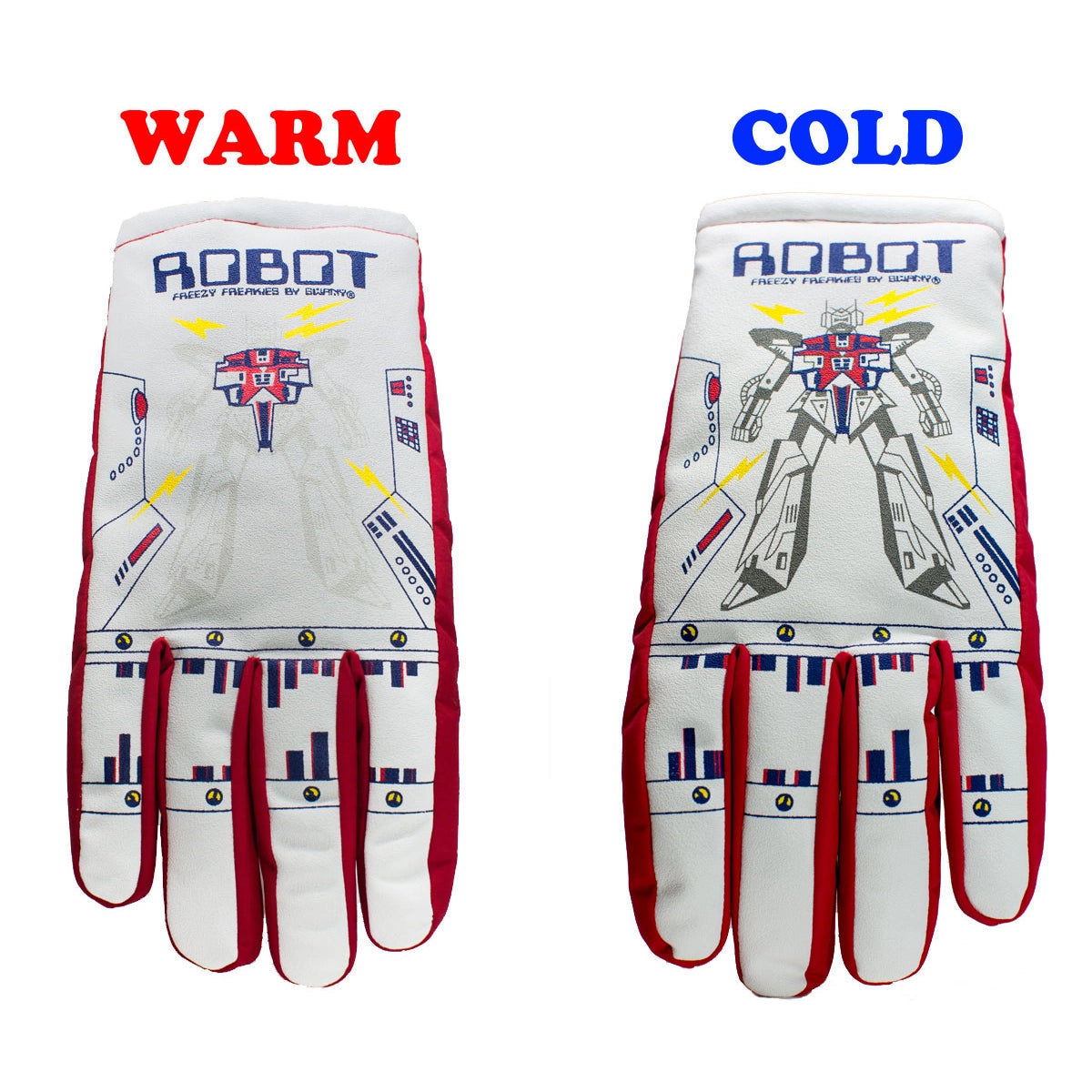 Color Changing Winter Gloves | Robot