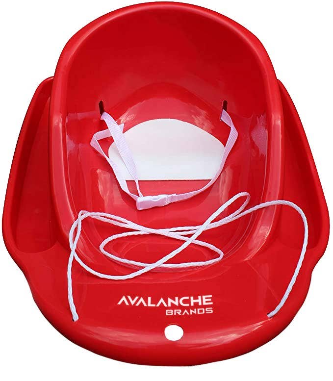 Baby Pull Sled - Red