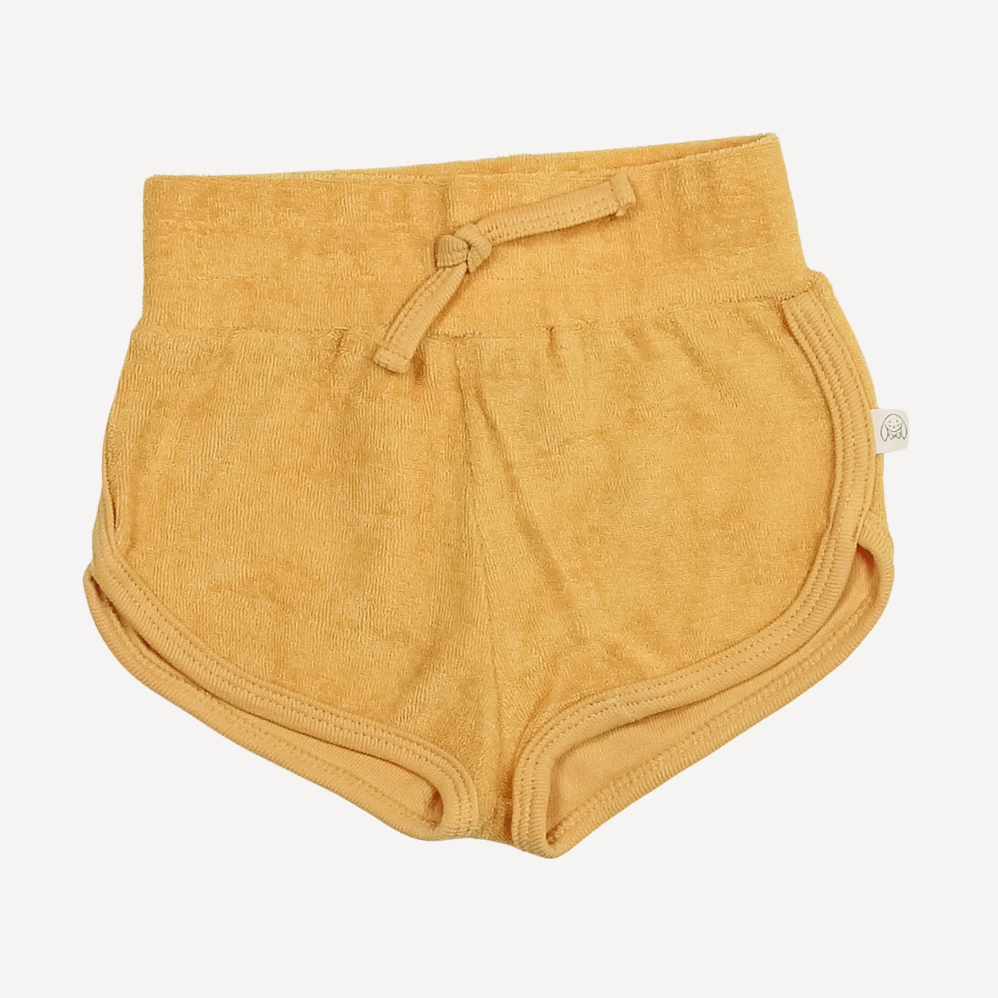 Retro Terry Shorts - Mustard