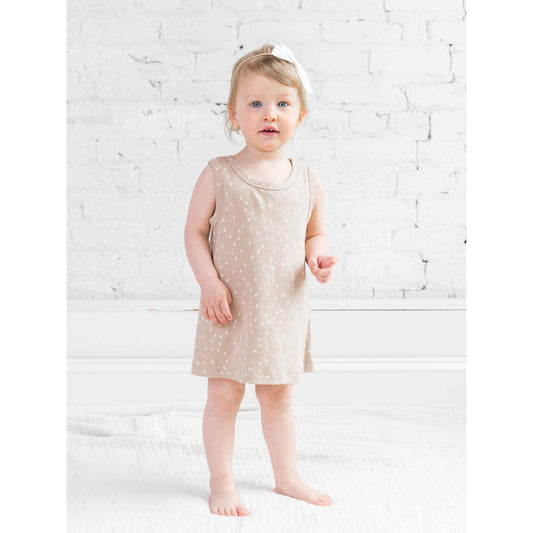 Organic Cotton Charli Swing Dress | Clay Seed  6Yr