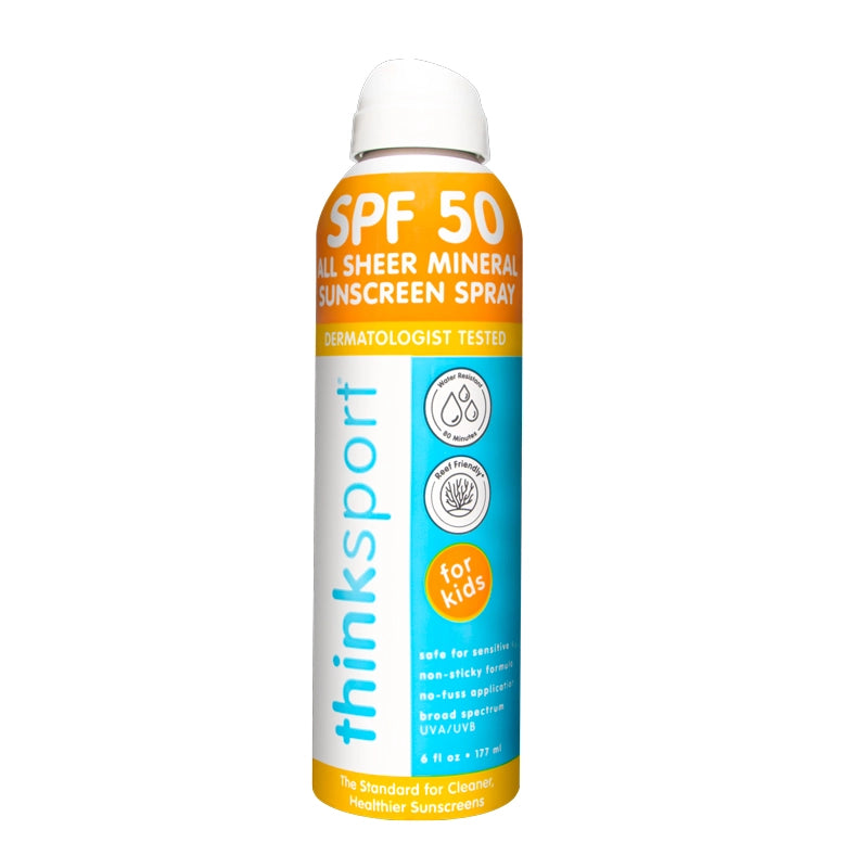 ThinkSport Mineral Sunscreen Spray SPF 50 | Kids
