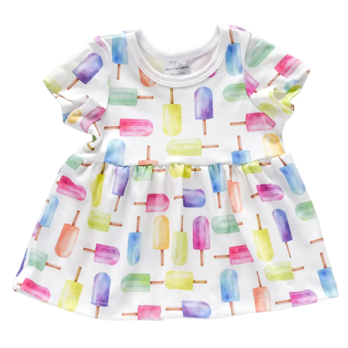 Organic Cotton Dress | Popsicles