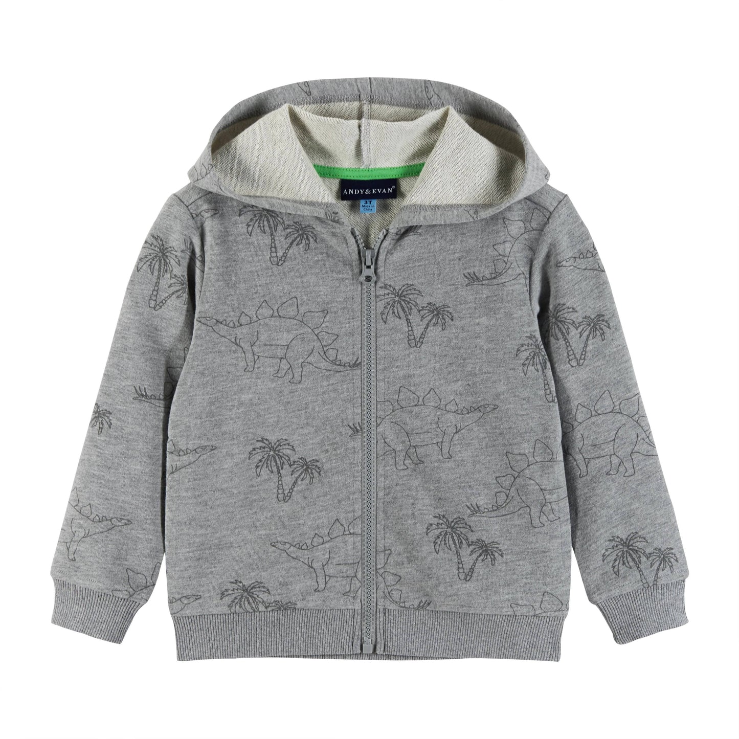 Dino Print Hoodie