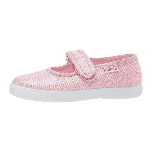 Cienta Sparkle Mary Jane Shoe | Pink Sparkle
