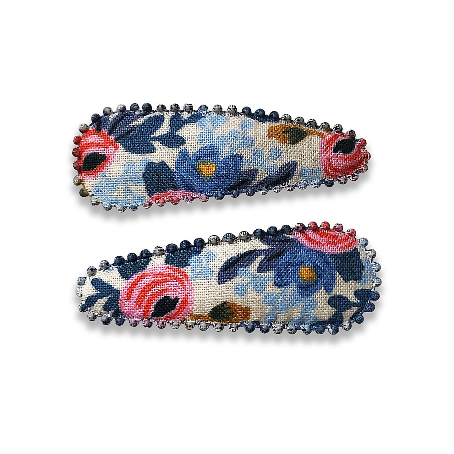 Cotton Covered Hair Clips | Joan